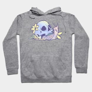 Pastel Goth Kawaii Eboy Egirl Emo Cute Skull Snail Grunge Hoodie